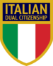 Italian Dual Citizenship National Team Logo